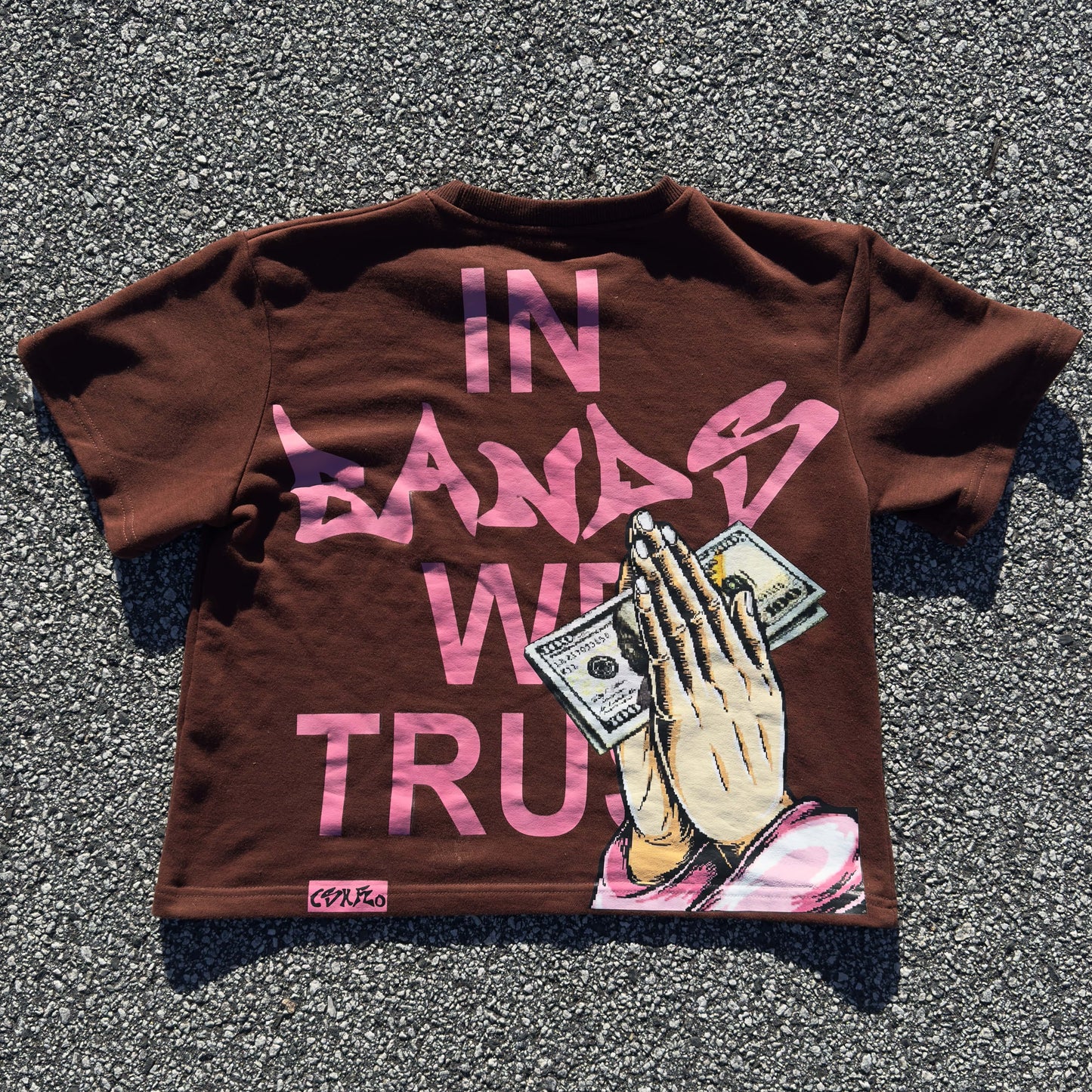 In Bands We Trust Boxy Tee